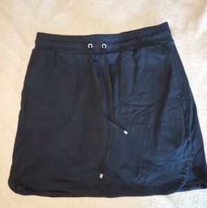 Croft & Barrow Athletic Skirt Black Stretch Size Petite Small